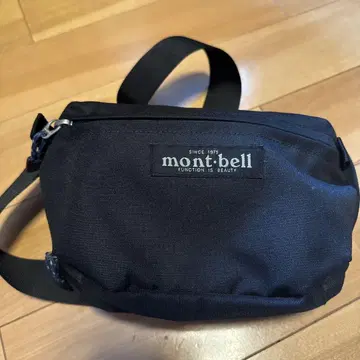 mont-bell 블랙 바디 백