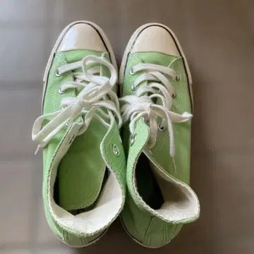 CONVERSE 올스타 하이컷 라이트 그린