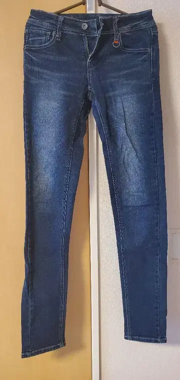 INDIMARK 스키니 데님 다크 블루