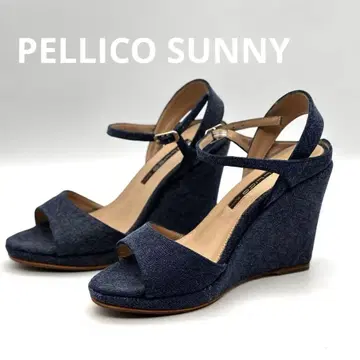PELLICO SUNNY 펠리코 써니 웨지솔 샌들 데님