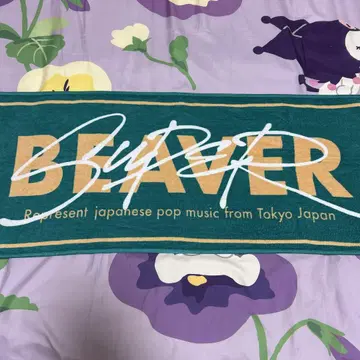 SUPER BEAVER 타월 그린