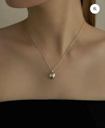 LORO heart necklace 01 하트 목걸이