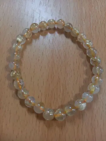 루틸 쿼츠 팔찌 7mm 17cm