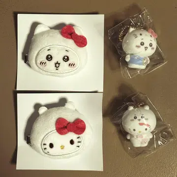 치이카와 (먼작귀) 산리오 시크릿 플로키 마스코트 참 헤어 클립