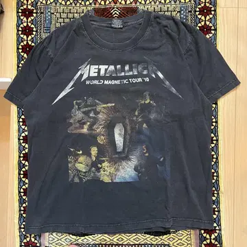 METALLICA WORLD MAGNETIC TOUR '10 티셔츠