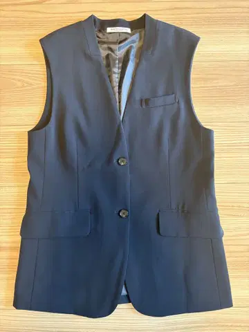 BEAUTY&YOUTH UNITEDARROWS 네이비 슬리브리스 베스트