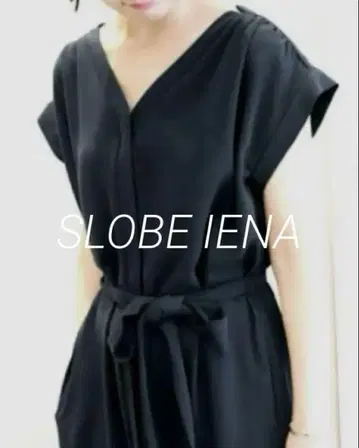 SLOBE IENA 슬로브 이에나 원피스 프리 사이즈 네이비