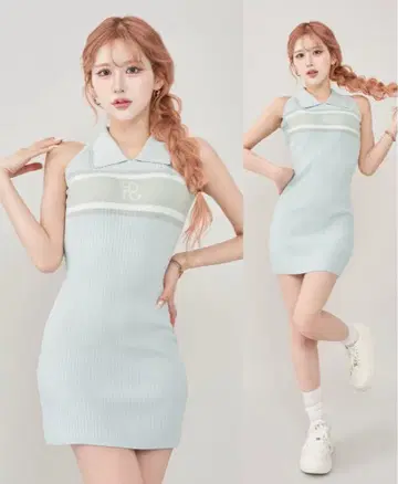 Darich 다리치 슬리브리스 미니 원피스
