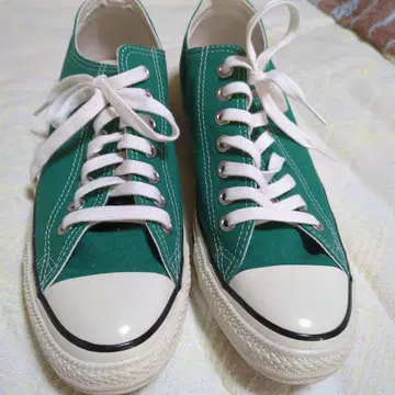 ALL STAR 그린 캔버스 스니커즈