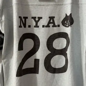 미사용 냐 x Champion Ne-net 티셔츠 사이즈 3