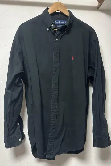 Ralph Lauren Blake 블랙 긴팔 셔츠