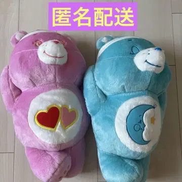 케어 베어 스야스야 BIG 봉제 인형 핑크와 스카이블루