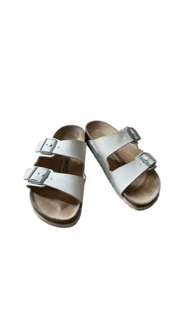 BIRKENSTOCK 36 23cm 화이트 샌들