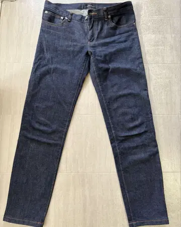 A.P.C. JEAN ETROIT COURT 사이즈 28 다크 블루