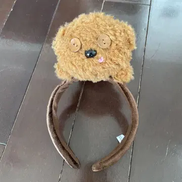 곰 얼굴 머리띠 귀 디자인