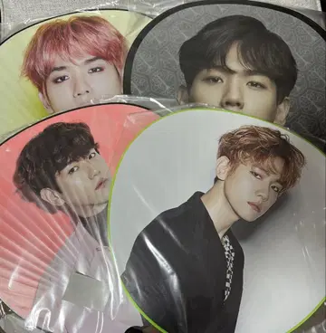 EXO 베키온 투어 굿즈 부채 세트