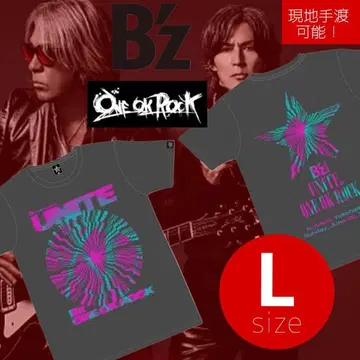 B'z UNITE #02 콜라보 T셔츠 ONE OK ROCK L 사이즈