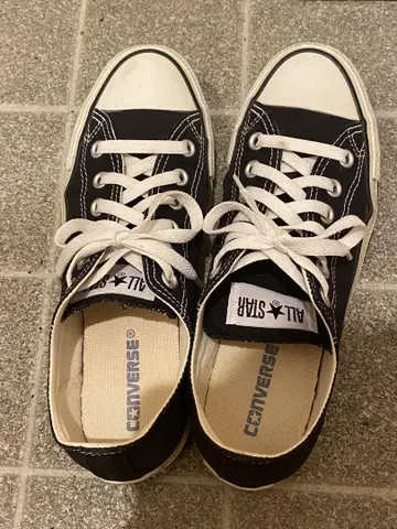 CONVERSE ALL STAR 블랙 스니커즈