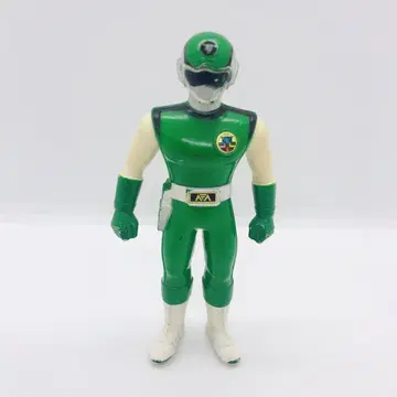 [중고] 초신성 플래시맨 그린 플래시 12cm 소프트 비닐