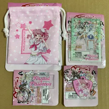 뱅드림 다이소 복조리 경질 케이스 키링 PastelPalettes