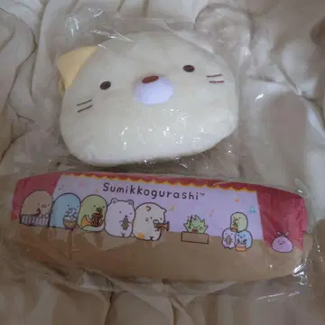 스미코구라시 봉제 인형 가마구치 파우치 & 펜 파우치 세트