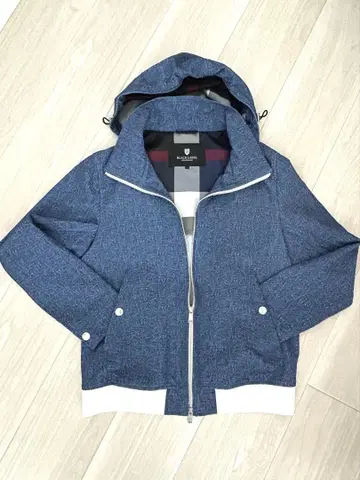 BLACK LABEL CRESTBRIDGE 마운틴 후드티 L 네이비