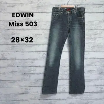 [ EDWIN ] 에드윈 Miss 503 (28 x 32) 블루 스트레치
