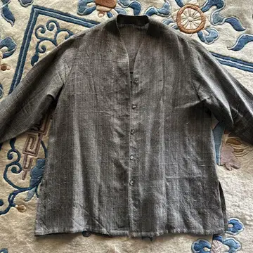 마키 텍스타일 린넨 자켓