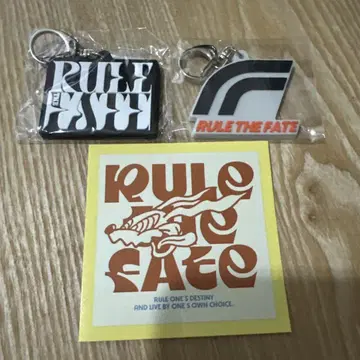 RULE THE FATE 키링 스티커