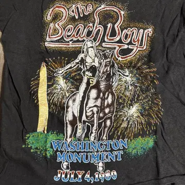 The Beach Boys 파키 면 티셔츠 4th of July