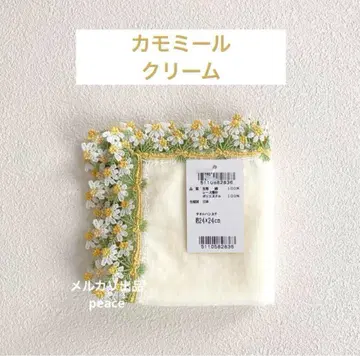 긴자 레이스 카모마일 한정판 크림색 1장