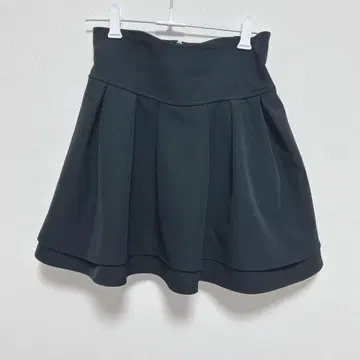 미셸 마카롱 미니 스커트 슬림 레그 스커트 L 사이즈 블랙