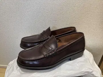 HARUTA 다크 브라운 로퍼