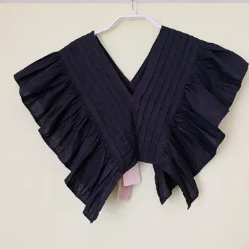 nest robe 핀턱 개더 탈착식 옷깃 블랙 F 사이즈 새상품