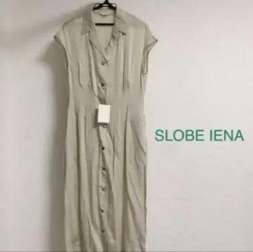 SLOBE IENA 롱 셔츠 원피스