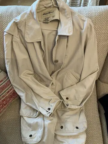 Eddie Bauer 빈티지 베이지 커버올(타임세일 예정)