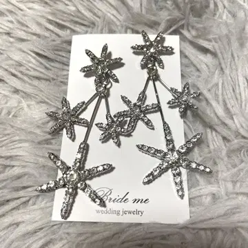 bride me 스타 모티브 귀걸이