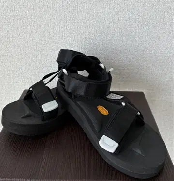 SUICOKE 샌들 블랙 25cm