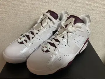 Air Jordan 6 화이트/버건디 와인