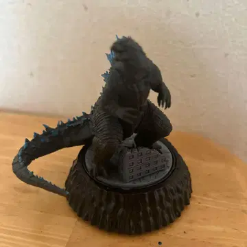 고질라 피규어 블랙과 파랑 약 10cm