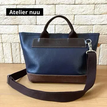 Atelier nuu 토요오카 가방 아틀리에누 가죽 백 2way 숄더