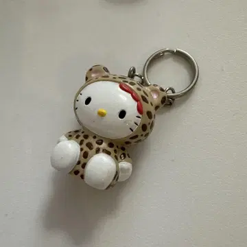 헬로키티 갸루 곰 레오파드 무늬 키링 k121