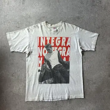 90s HONDA 기업 티셔츠 USA제 그레이 L 브래드 피트