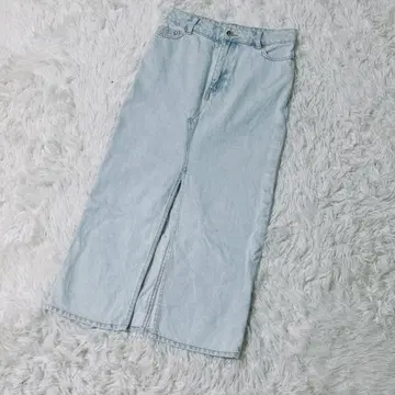 [ c4888 ] H&M 롱 스커트 타이트 블루