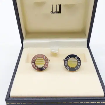 새상품급 던힐 dunhill 커프스 링크 실버