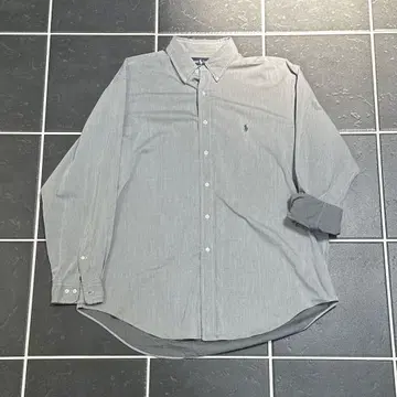 90s Ralph Lauren YARMOUTH 카스리 셔츠