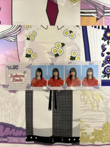 노기자카46 엔도 사쿠라 증명 사진 lucky bag