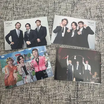Mrs. GREEN APPLE 포토 카드 팝업 세트 4장