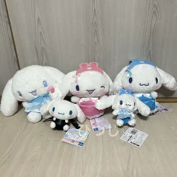 시나모롤 봉제 인형 5종 묶음 판매 세트