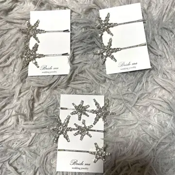 bride me 스타 모티브 헤어핀